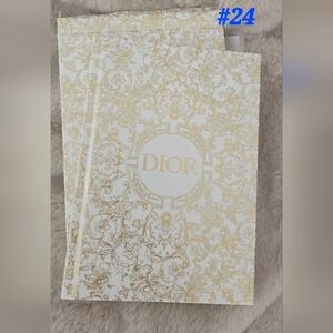 #24 Dior White 2023 Holiday Notebook